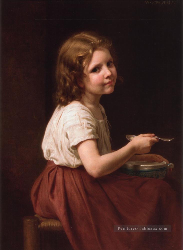 La Soupe réalisme William Adolphe Bouguereau Peintures à l'huile